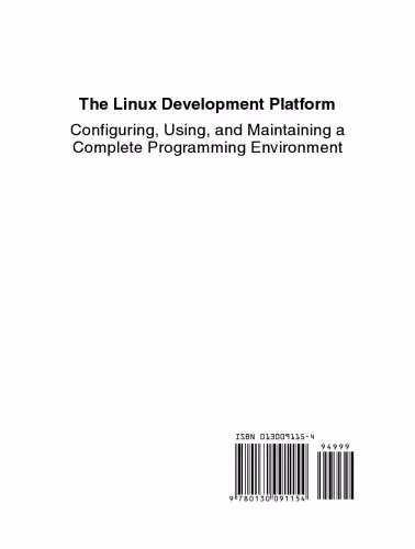 خرید و دانلود نسخه کامل کتاب The Linux development platform: configuring, using, and maintaining a complete programming environment