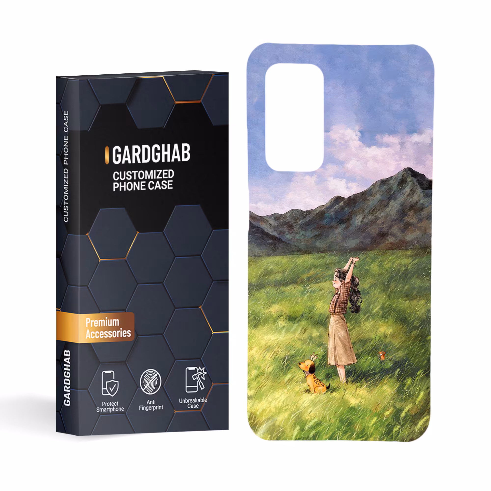 کاور گارد قاب مدل زنانه دخترانه مناسب برای گوشی موبایل شیائومی mi 10t / mi 10t pro