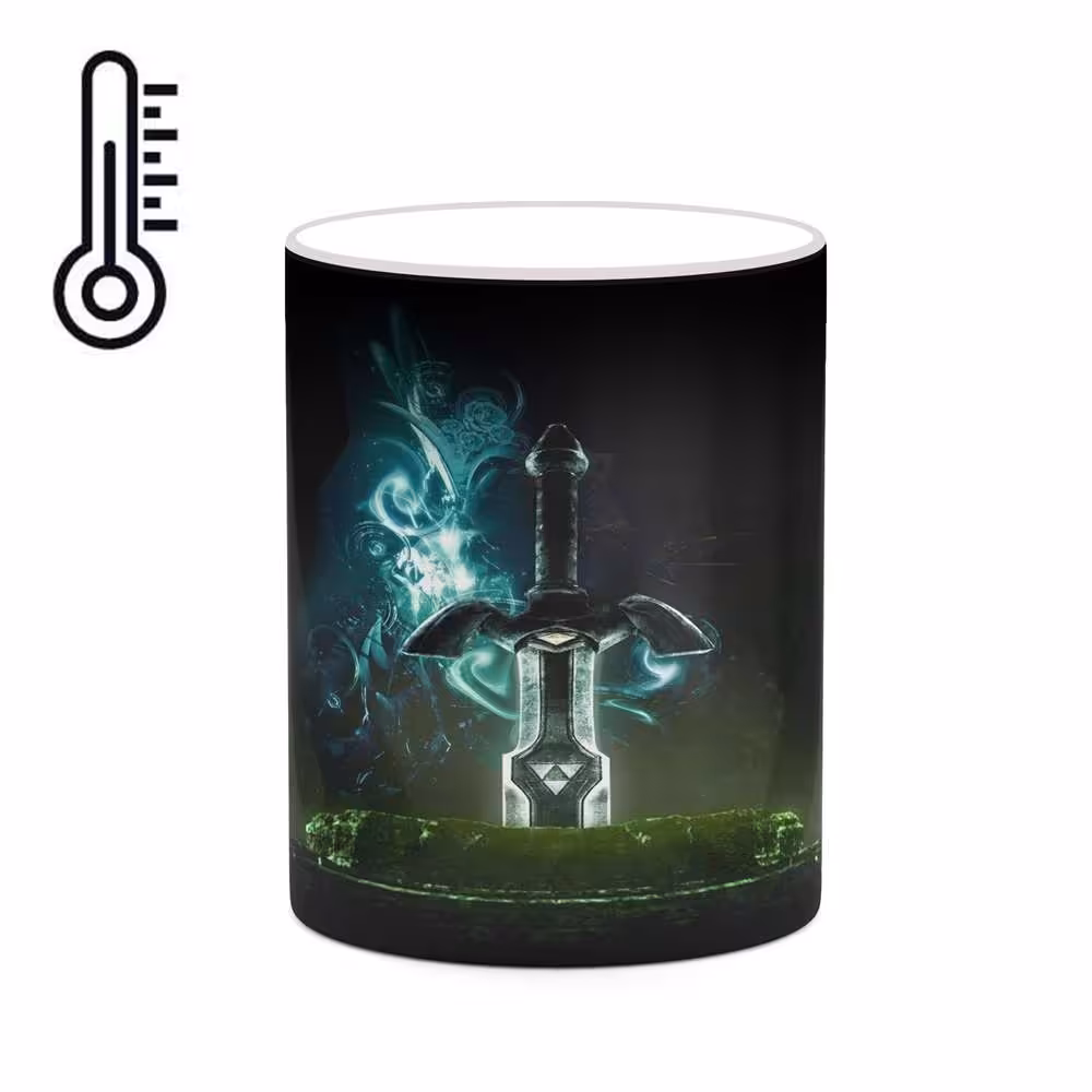 ماگ حرارتی کاکتی طرح Master Sword مدل mgh20957