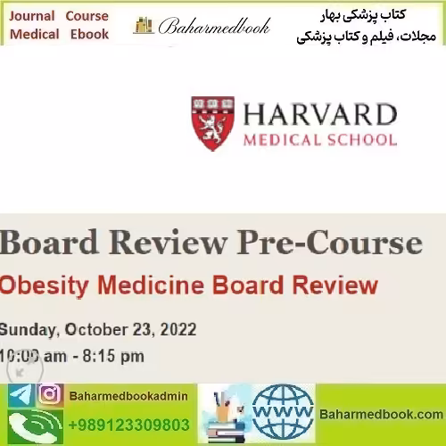 Harvard Obesity Medicine Board Review Board Review Pre Cours
