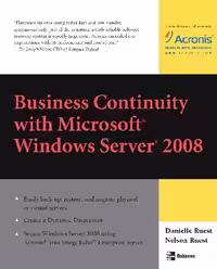خرید و دانلود نسخه کامل کتاب Business Continuity with Microsoft Windows Server 2008