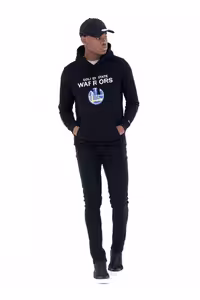 سویشرت مشکی مردانه یقه دار 11530759 team Logo Po Hoody Golwar NEW ERA