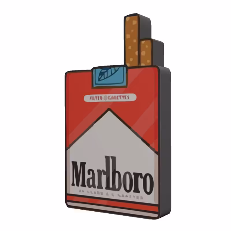 استیکر طرح Marlboro2