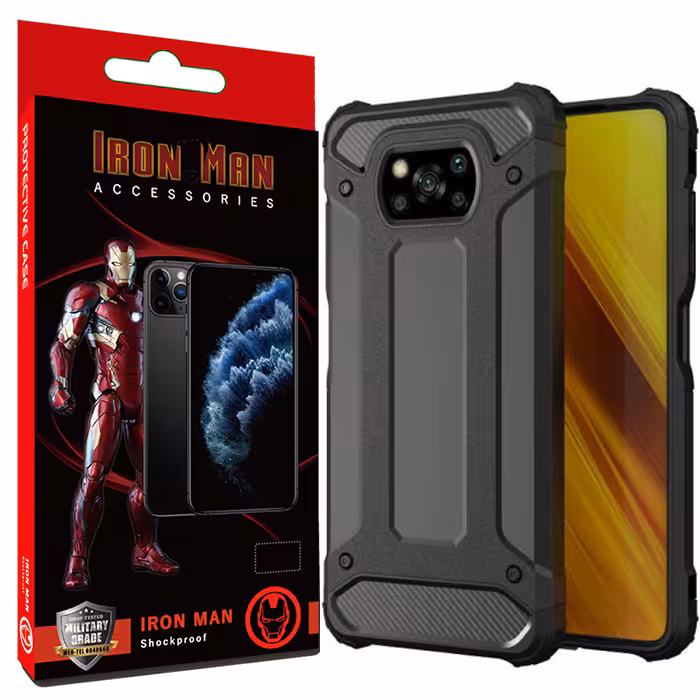 کاور آیرون من مدل KingMan مناسب برای گوشی موبایل شیائومی POCO X3/POCO X3 pro