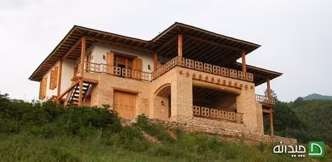 فایل تجزیه و تحلیل معماری ویلای پارتکلا شاهکار معماری ایرانی (در روستاهای مازندران)