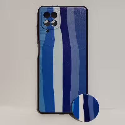 کاور مدل 1786 مناسب برای گوشی موبایل سامسونگ Galaxy A12 به همراه پایه نگهدارنده