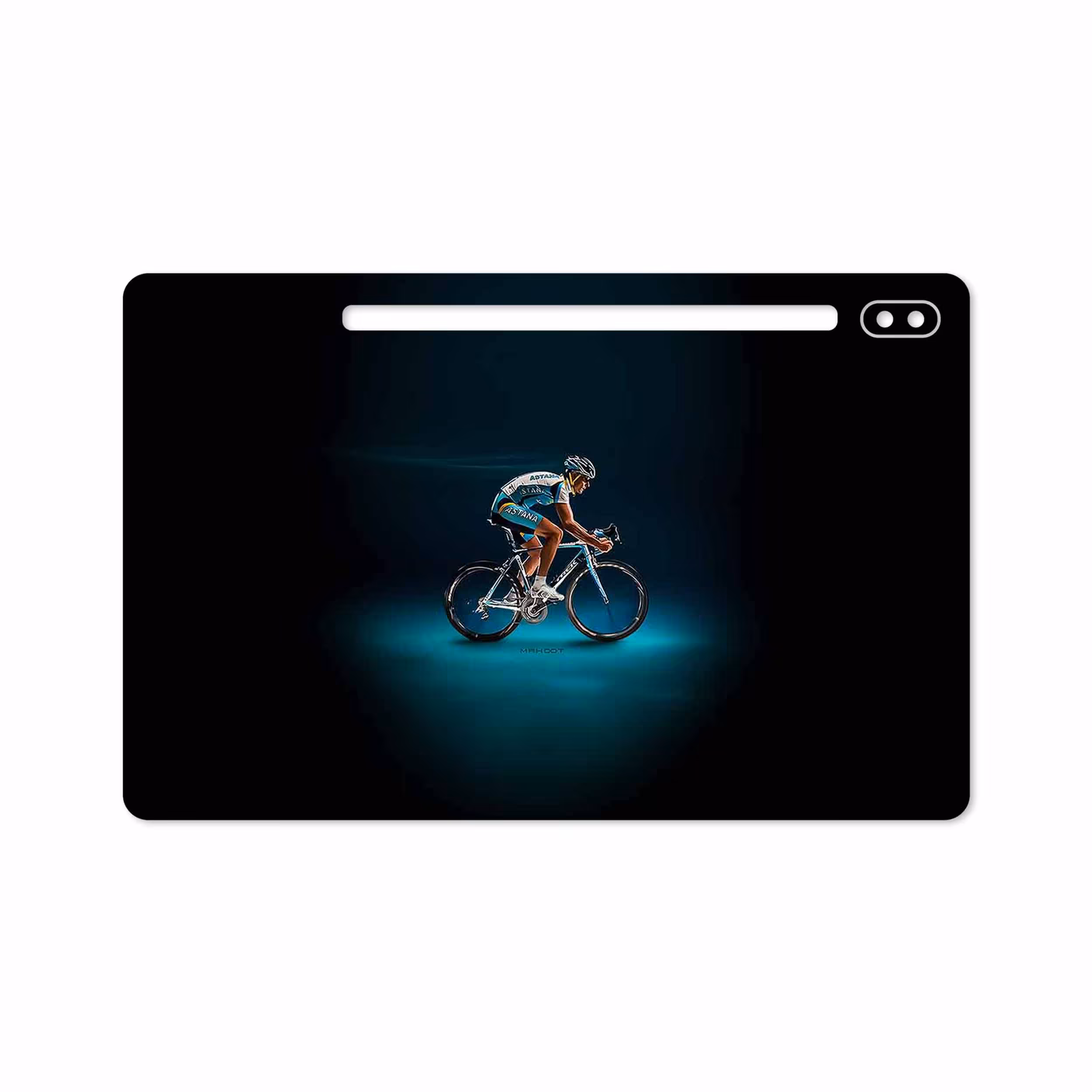 برچسب پوششی ماهوت مدل Road cycling مناسب برای تبلت سامسونگ Galaxy Tab S6 2019 SM-T865