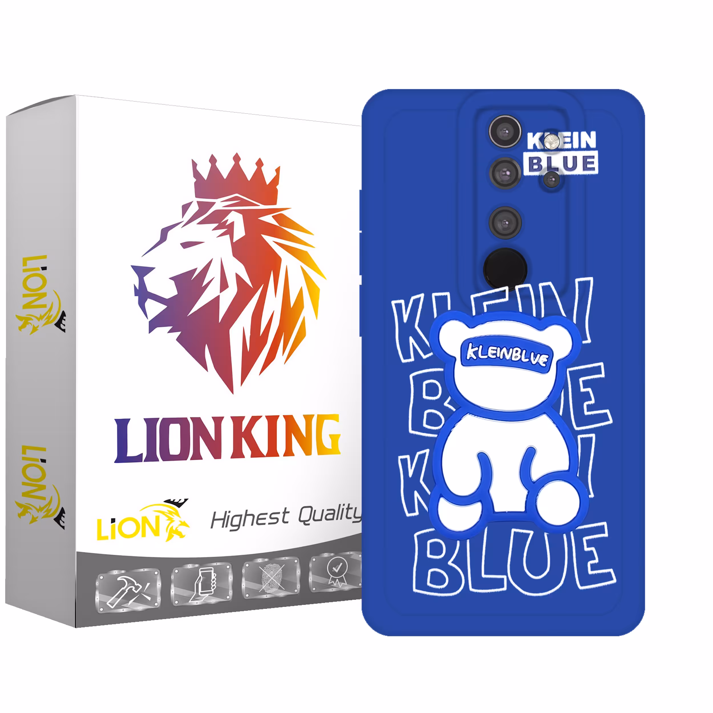 کاور لاین کینگ مدل Klein Blue مناسب برای گوشی موبایل شیائومی Redmi Note 8 Pro