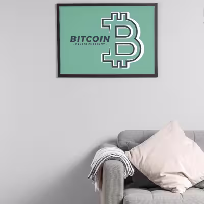 تابلو مدل بیت کوین کد BBCG1