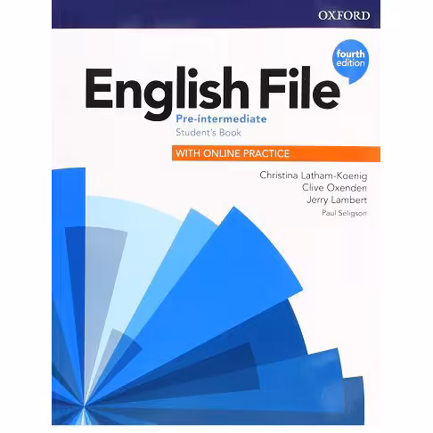 British English File Pre-intermediate (4rd) SB+WB+DVD لهجه بریتیش