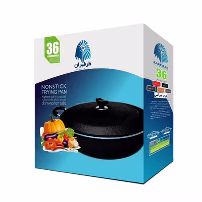 تابه ظرفیران رهنمون مدل یاس کد ZR63 سایز 36