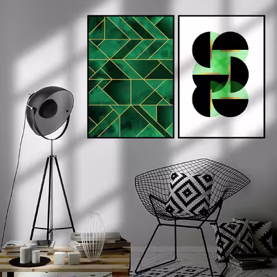 تابلو مدل Green design بسته 2 عددی