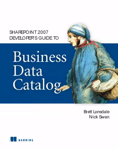 خرید و دانلود نسخه کامل کتاب SharePoint 2007 Developer's Guide to Business Data Catalog