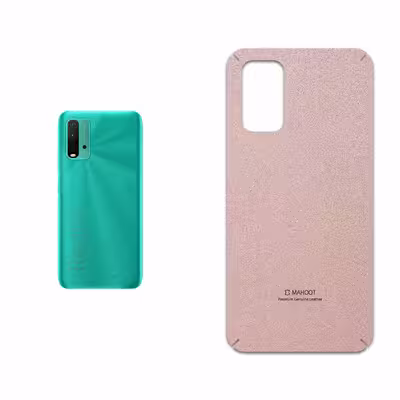 برچسب پوششی ماهوت مدل Rose Gold Leather مناسب برای گوشی موبایل شیائومی Redmi 9T