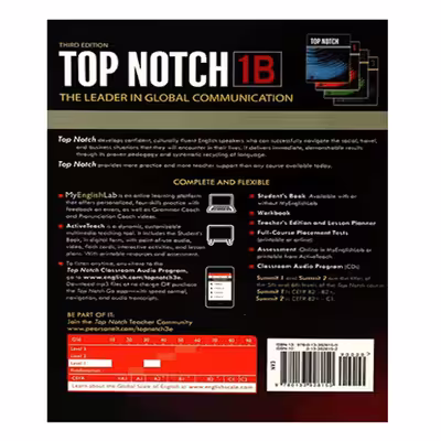 کتاب Top Notch 3rd 1B اثر Joan Saslow and Allen Ascher انتشارات آرماندیس