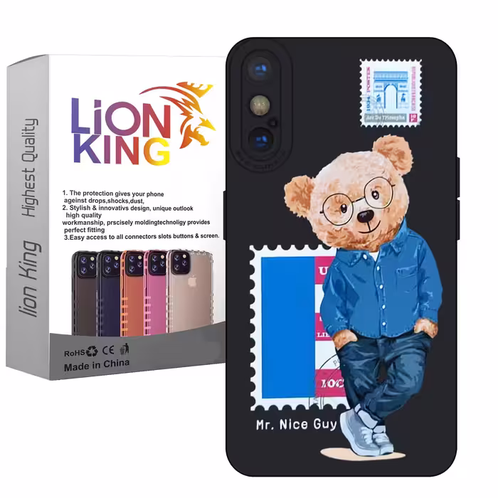 کاور لاین کینگ مدل پستچی مناسب برای گوشی موبایل  اپل iPhone X/Xs