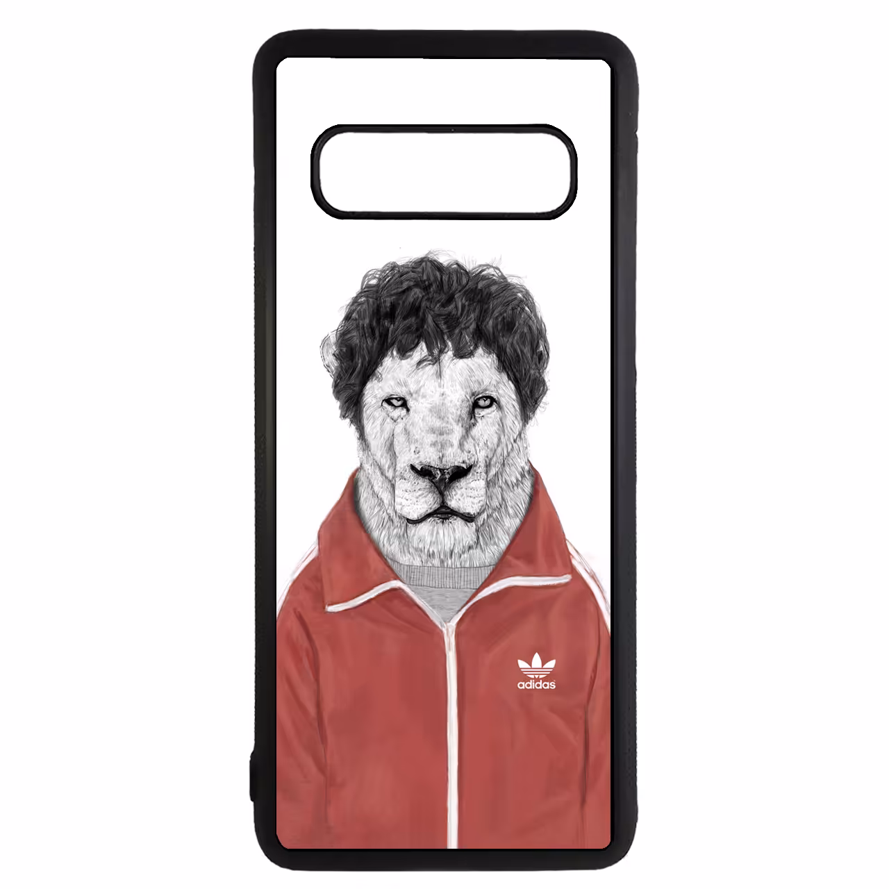کاور طرح شیر کد 110541094302 مناسب برای گوشی موبایل سامسونگ galaxy s10 plus