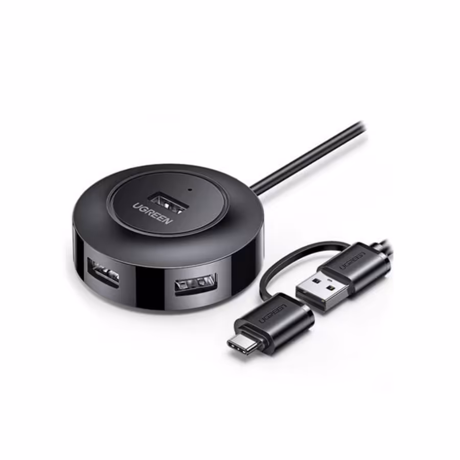 هاب 4 پورت 2.0 USB یوگرین مدل C