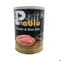 کنسرو سگ پابلو مدل chicken&amp;amp;rice pae وزن 400 گرم