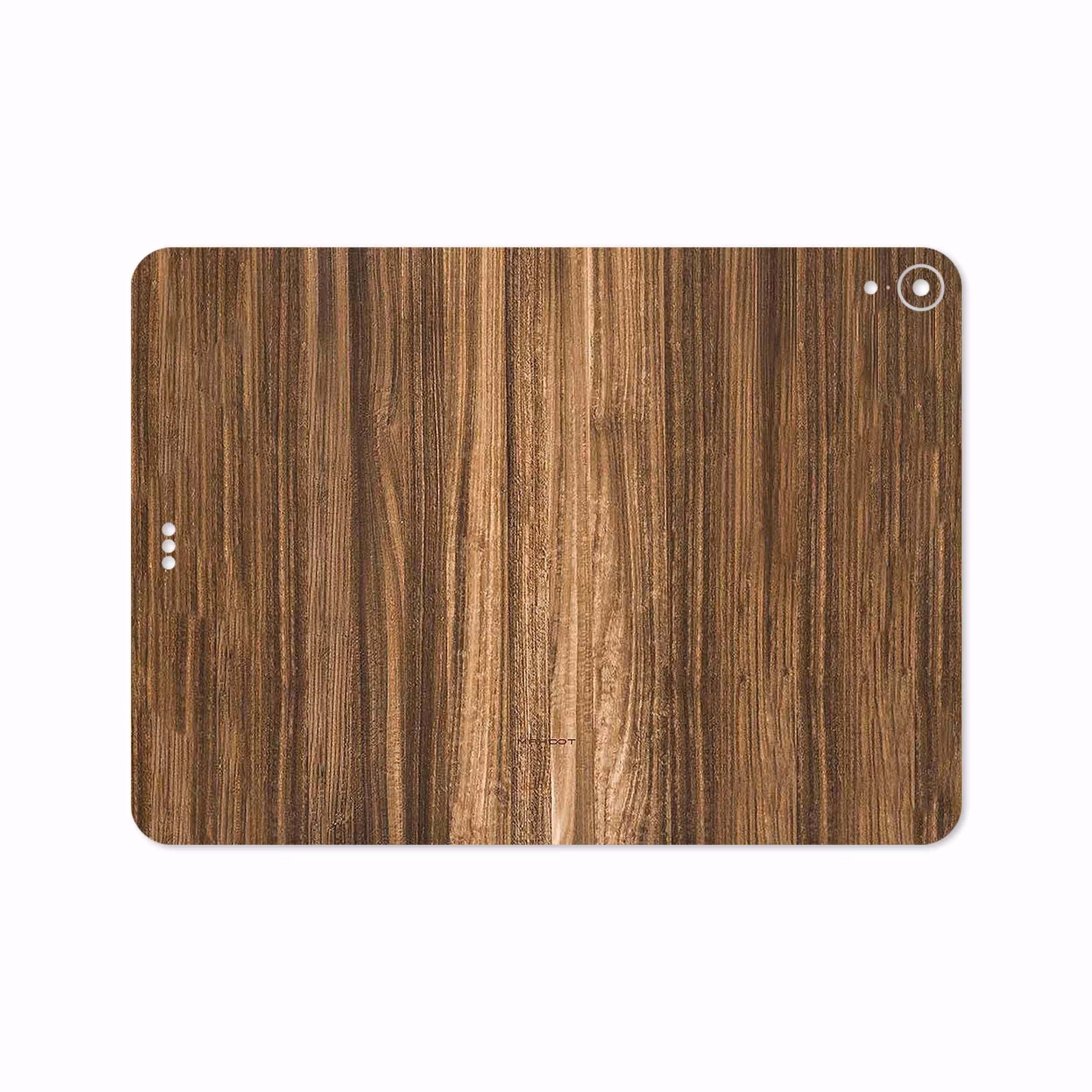 برچسب پوششی ماهوت مدل Light Walnut Wood مناسب برای تبلت اپل iPad Pro 11 2018 A1979