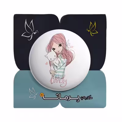 پیکسل پرمانه طرح دخترانه جذاب کد pm.29961