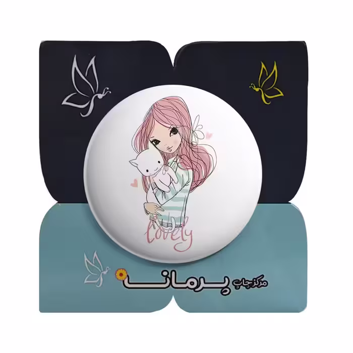 پیکسل پرمانه طرح دخترانه جذاب کد pm.29961