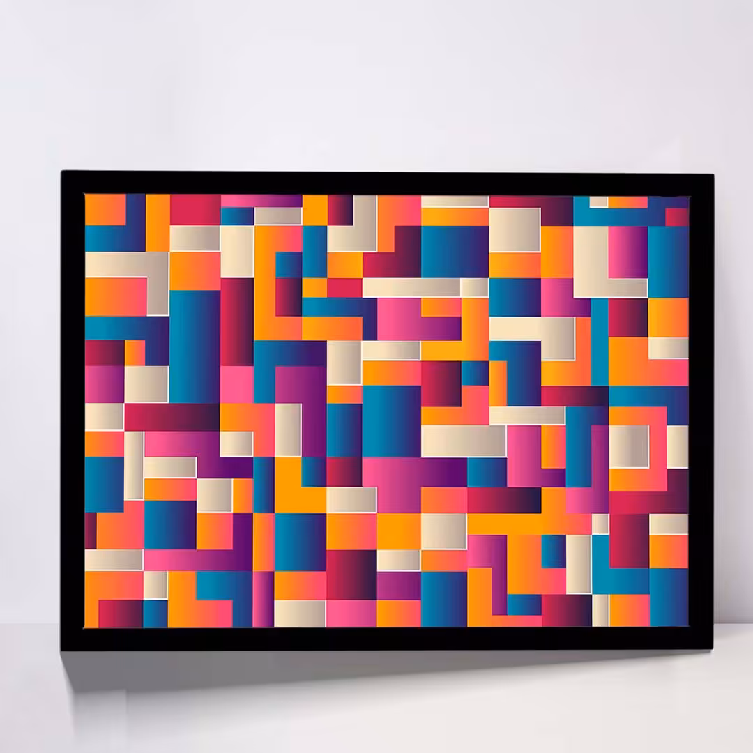 تابلو مدل shapes کد F-11036