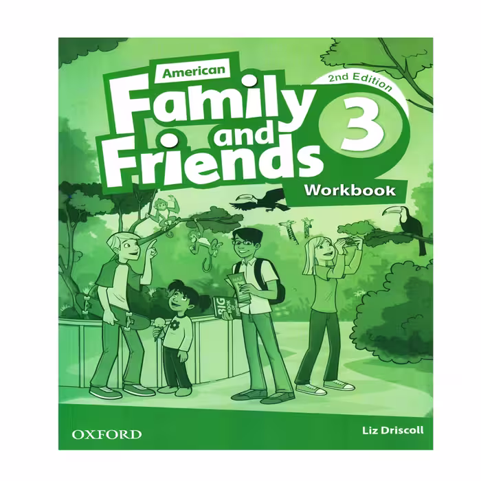 کتاب Family And Friends 3 اثر جمعی از نویسندگان انتشارات الوندپویان پنج جلدی