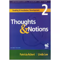 کتاب Thoughts and notions 2 اثر جمعی از نویسندگان انتشارات شیلر