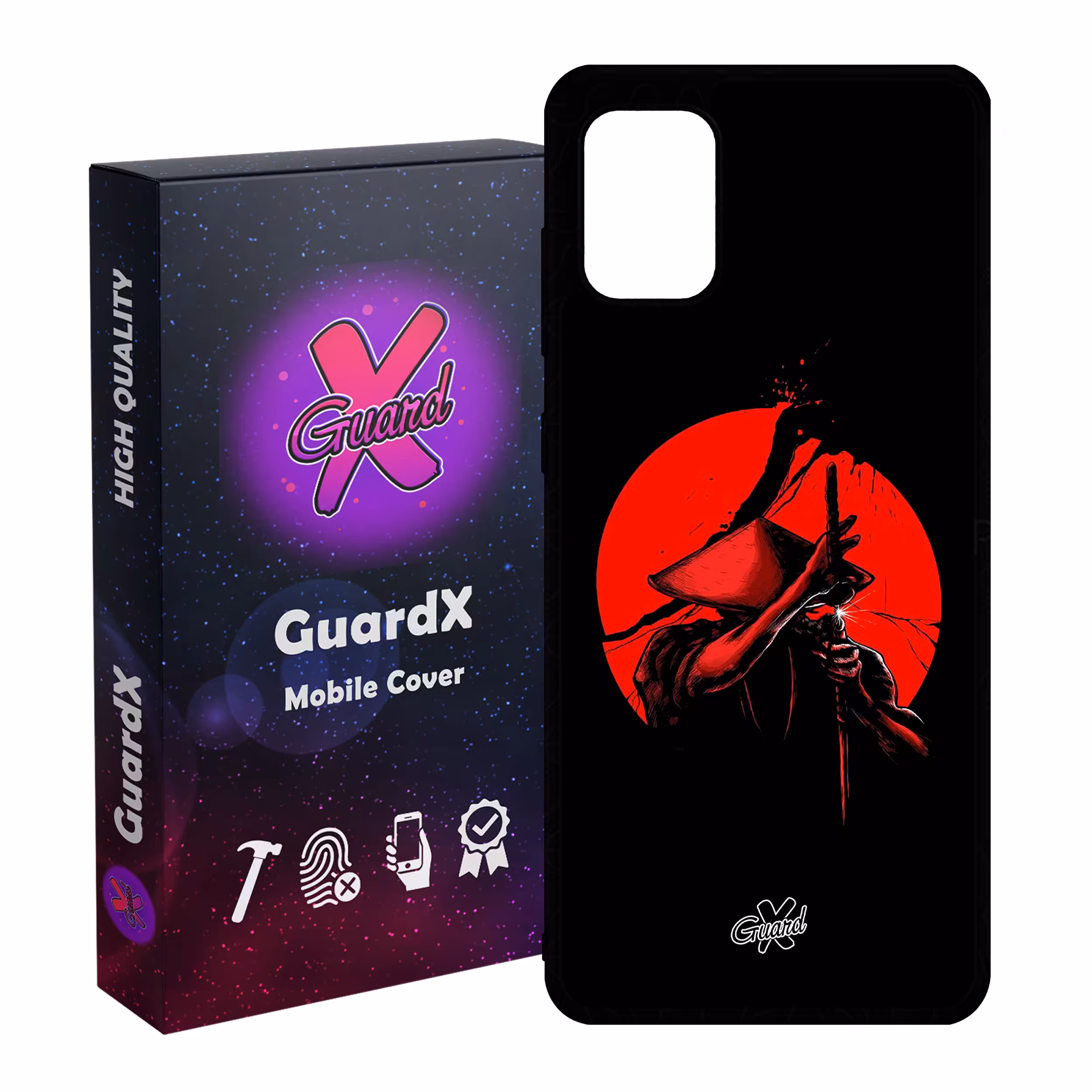 کاور گارد ایکس طرح Samurai مدل Glass10251 مناسب برای گوشی موبایل سامسونگ Galaxy A71