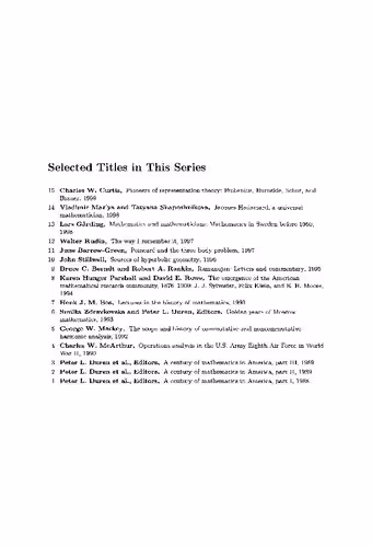 خرید و دانلود نسخه کامل کتاب Pioneers of Representation Theory: Frobenius, Burnside, Schur, and Brauer