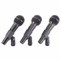 میکروفون داینامیکی استودیویی بهرینگر مدل XM1800S مجموعه سه عددی