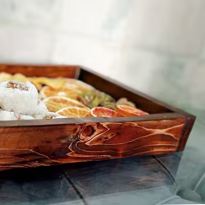 سینی مدل دسته کنفی