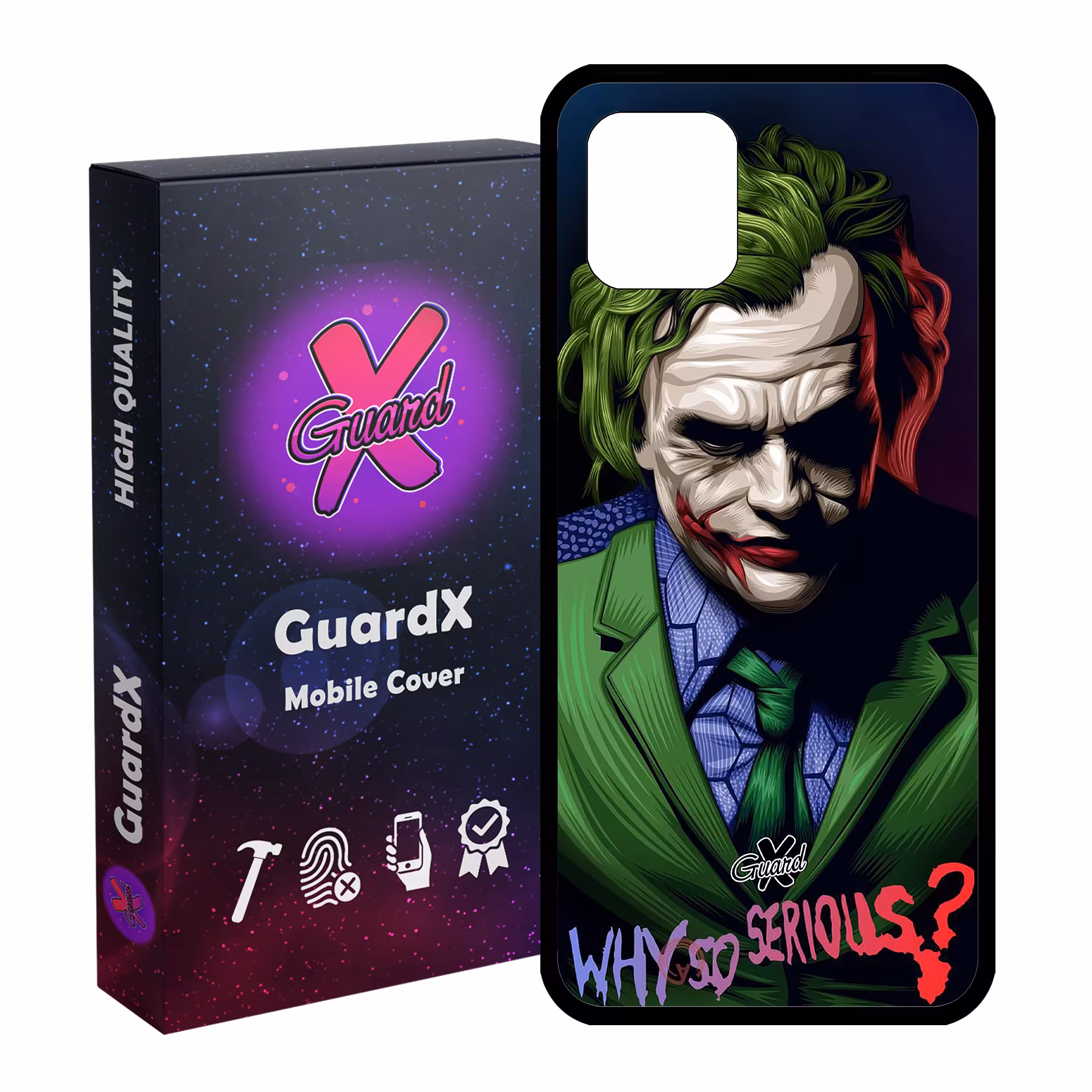 کاور گارد ایکس طرح Joker مدل Glass10187 مناسب برای گوشی موبایل سامسونگ Galaxy Note 10 Lite