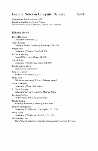خرید و دانلود نسخه کامل کتاب Information, Security and Cryptology – ICISC 2009: 12th International Conference, Seoul, Korea, December 2-4, 2009, Revised Selected Papers