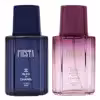 ادو پرفیوم زنانه فیستا مدل Lancome Tresor Midnight Rose حجم 100 میلی لیتر به همراه ادو پرفیوم مردانه فیستا مدل Bleu de Chanel
