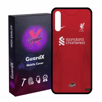 کاور گارد ایکس طرح لیورپول مدل Glass10468 مناسب برای گوشی موبایل سامسونگ Galaxy A30s/A50/A50s