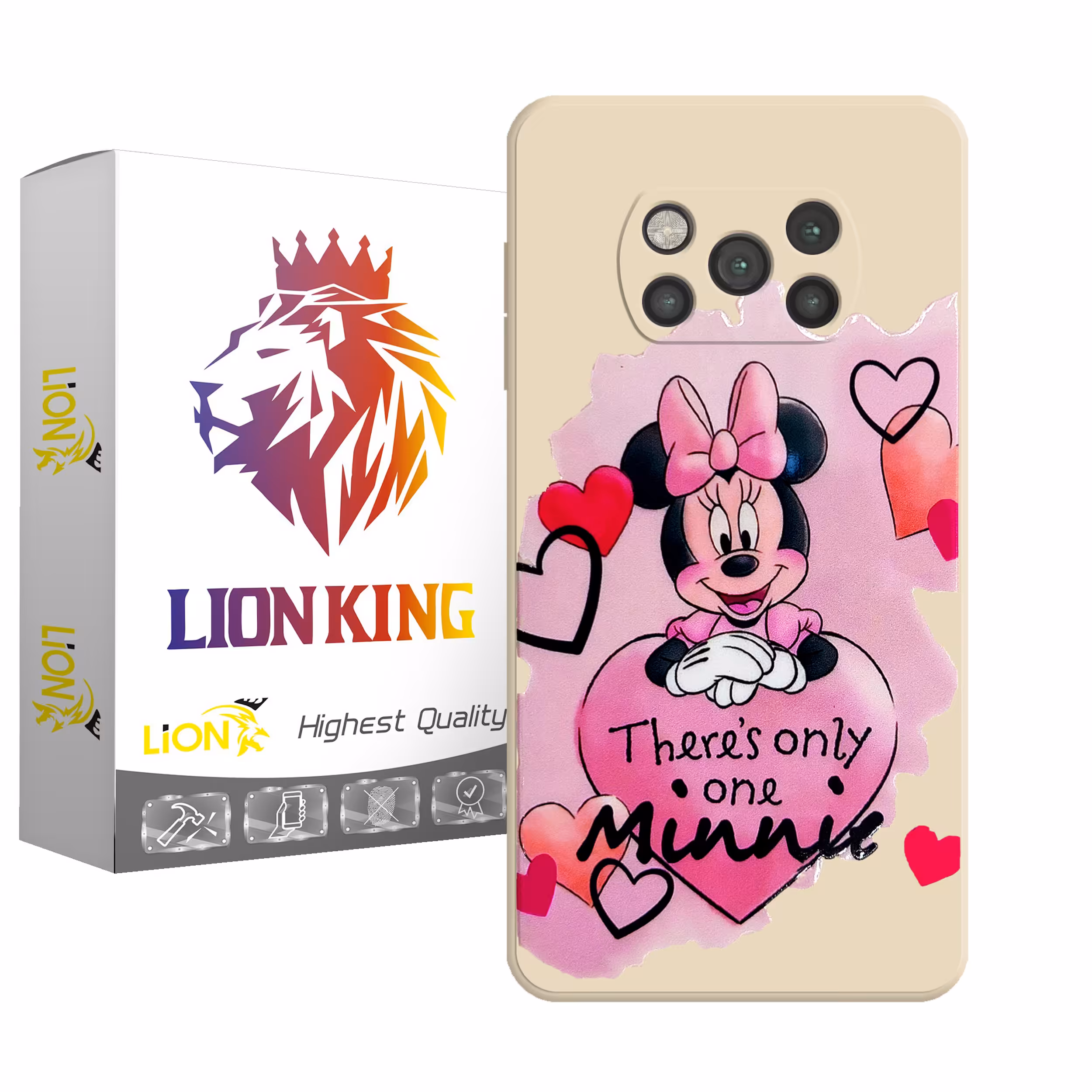 کاور لاین کینگ مدل ONLYMINI مناسب برای گوشی موبایل شیایومی Poco X3 Poco X3 Pro