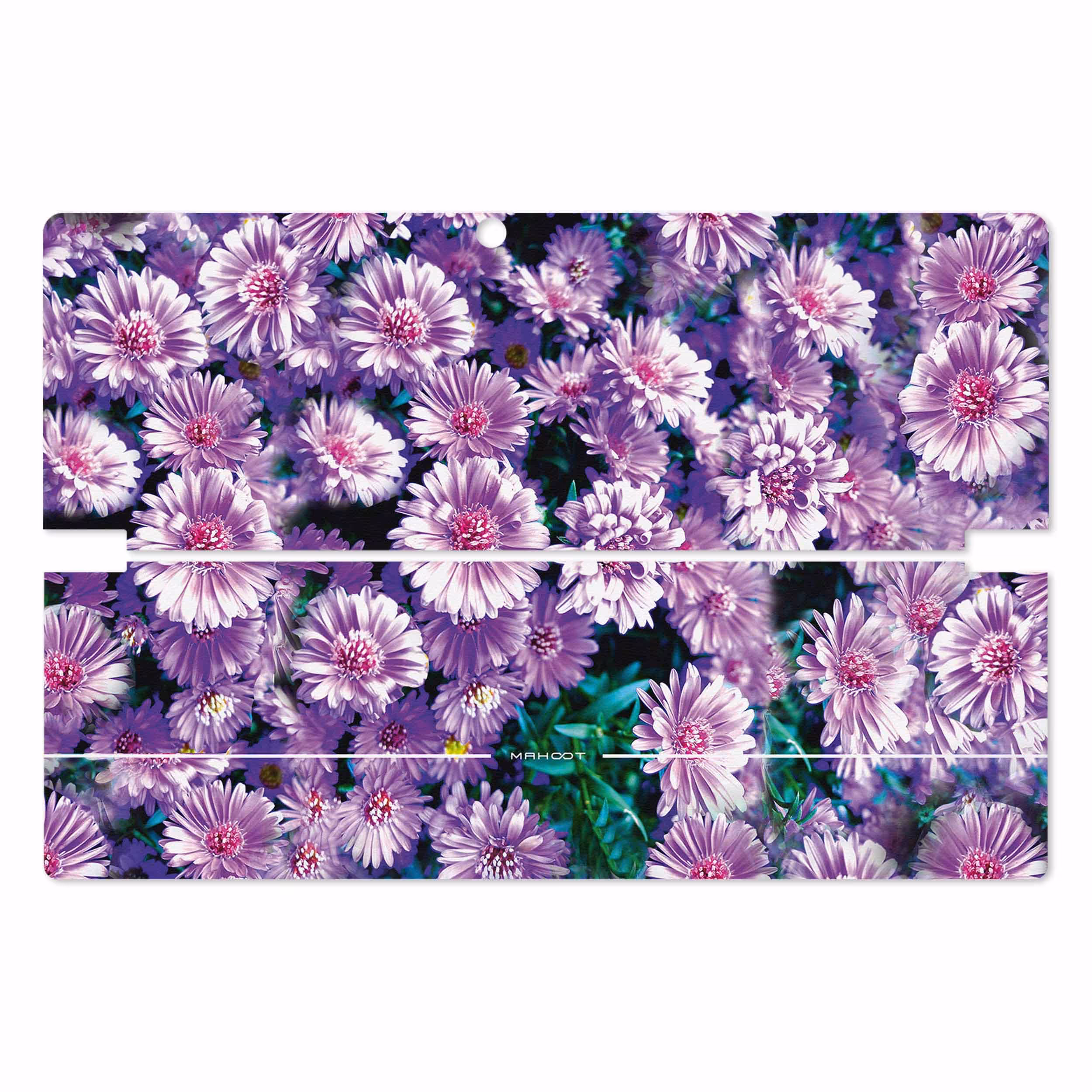برچسب پوششی ماهوت مدل Purple-Flower مناسب برای تبلت لنوو Miix 510 2016
