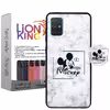 کاور لاین کینگ مدل Mickey2 مناسب برای گوشی موبایل سامسونگ Galaxy A31 به همراه پایه نگهدارنده