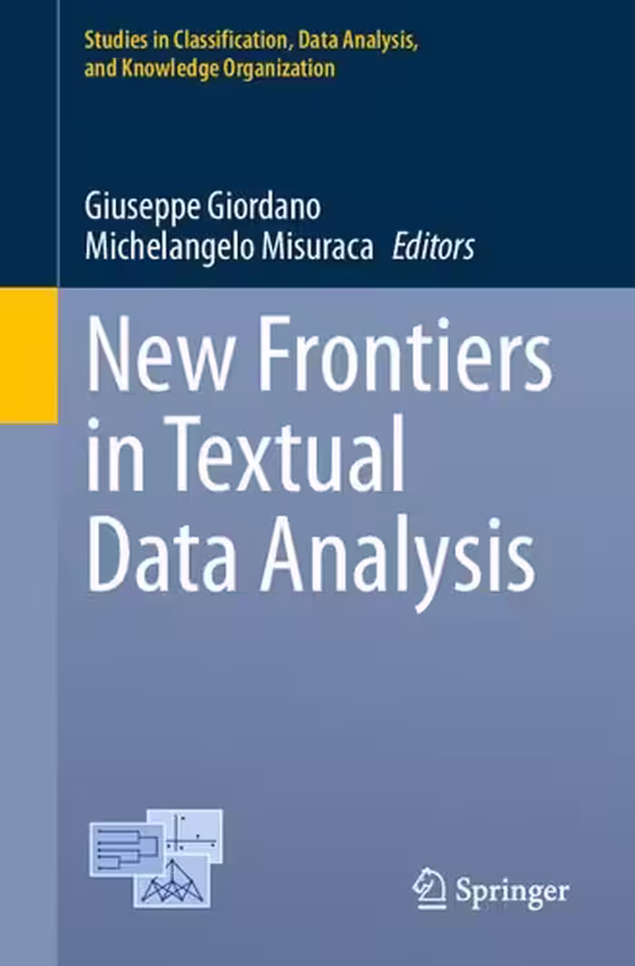 خرید و دانلود نسخه کامل کتاب New Frontiers in Textual Data Analysis
