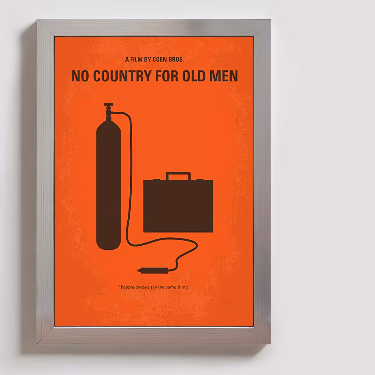 تابلو مدل فیلم جایی برای پیرمردها نیست no country for old men کد S028
