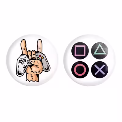 پیکسل خندالو مدل گیمر GAMER کد 38873888 مجموعه 2 عددی
