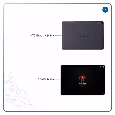 برچسب پوششی ماهوت مدل Spider-Man مناسب برای تبلت اچ تی سی Nexus 9 2014