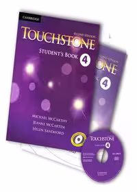 Touchstone 4 2nd S.B W.B CD کتاب تاچ استون 4 (کتاب دانش آموزـ کتاب تمرین ـ فایل صوتی)