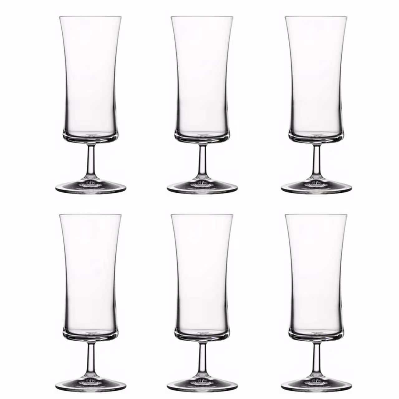 لیوان پایه بلند پاشاباغچه کد 67043 بسته 6 عددی