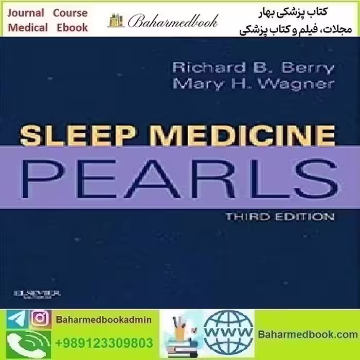 Sleep Medicine Pearls Video 2015 TRUE PDF price 1€ - کتاب پزشکی بهار