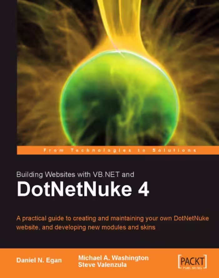 خرید و دانلود نسخه کامل کتاب Building Websites with VB.NET and DotNetNuke 4