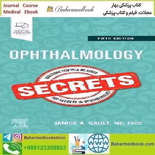 Ophthalmology Secrets 2023 TRUE PDF price 1€ - کتاب پزشکی بهار