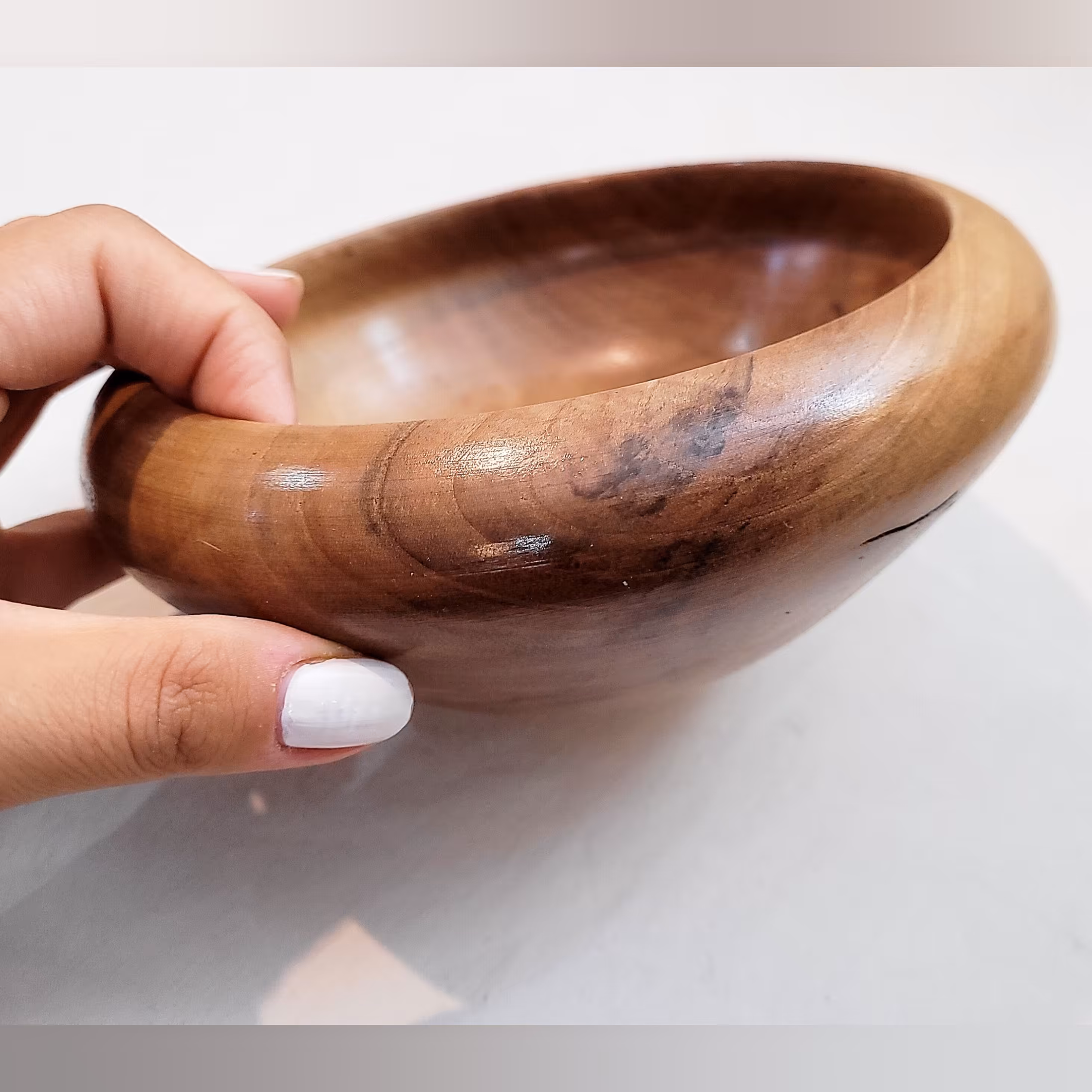 پیاله چوبی شیک و خوش اندازه
